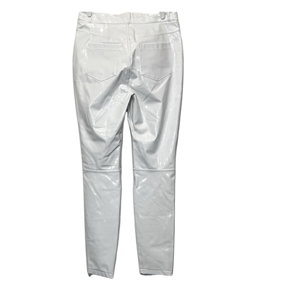 Commando High Shine Faux Patent Leather Women’s , White, Size Small, NWT - Picture 5 of 16